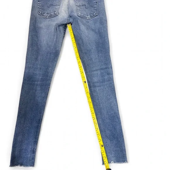 AG Adriano Goldschmied Light Blue Skinny Jeans - THE FARRAH SKINNY ANKLE - Picture 3 of 6